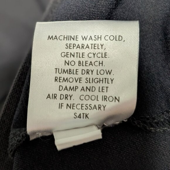 Eileen Fisher Women XL Washable Stretch Crepe Slim Ankle Pants Graphite grey - Picture 4 of 14